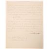 Image 2 : Lincoln: Treasury Department Secretaries Letter  [182509]