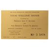 Image 2 : JFK Assassination-Texas Welcome Program and Ticket  [181858]
