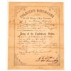 Image 1 : Civil War Confederate Soldier Discharge 1862  [182302]