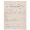 Image 1 : Civil War Confederate States Army Certificate of Disability  [182307]