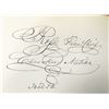 Image 8 : Civil War Autographs- Inidan Chiefs, Politicians, Generals, etc.  c1864-1882  [182481]