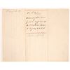 Image 2 : Custer:  Benteen Autographed 7th Cavalry Requisition Jan. 1878  [181547]