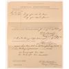 Image 2 : Custer:  Lt. E.G. Mathey 7th Cavalry  Cabinet Card and Requisition Paper  [181545]