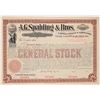 Image 1 : HOF-Spalding Sporting Goods Stock Specimen  [182339]