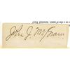 Image 1 : HOF John J. McGraw Autograph Cut  [181914]