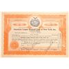 Image 1 : HOF- Topping Signed NY Yankee Stock Cert 1947  [182072]