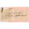 Image 2 : HOF-Al Simmons & Others Autograph Cut  [182330]