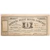 Image 1 : General Grant Mining Company Stock, 1863  [182136]