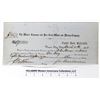 Image 1 : Miners Consumnes & Deer Creek Water & Mining Co. Promissory Note, Prairie City  1854  [155329]