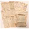 Image 1 : Tulford Mining District Location Certificates  [181524]