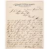 Image 1 : Savage Mine Candle Order Letterhead, 1872  [181457]
