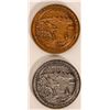 Image 2 : Alaska Statehood Medals: Silver & Bronze, 1959  [179725]