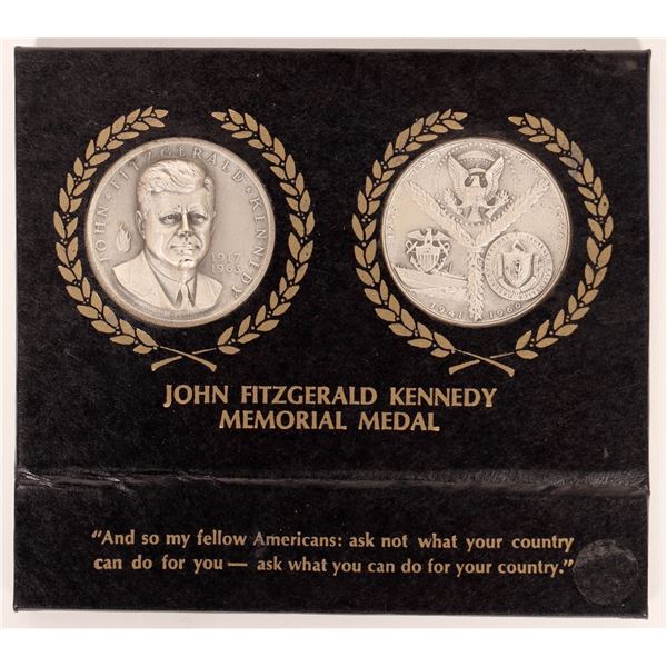 John F. Kennedy Silver Memorial Medals  [179453]