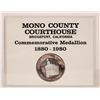 Image 1 : Mono County Courthouse Silver Centennial Medal  [180962]