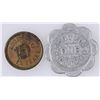 Image 2 : King's Saloon/Long's Saloon Tokens  [182201]