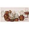 Image 1 : Figural Floral and Grape Glass Vase Collection, 14  [181726]