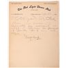 Image 1 : Cripple Creek, Colorado Brothel & Saloon Letterhead: The Red Light Dance Hall, 1901  [182792]
