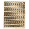 Image 1 : Jefferson Davis Confederate Stamp Sheet, Scott 11  [179366]