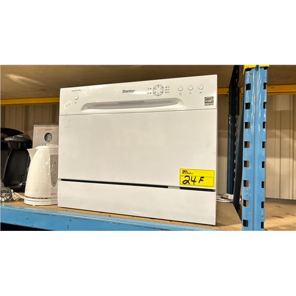 WHITE DANBY ( DDW621WDB ) ELECTRIC COUNTERTOP DISHWASHER