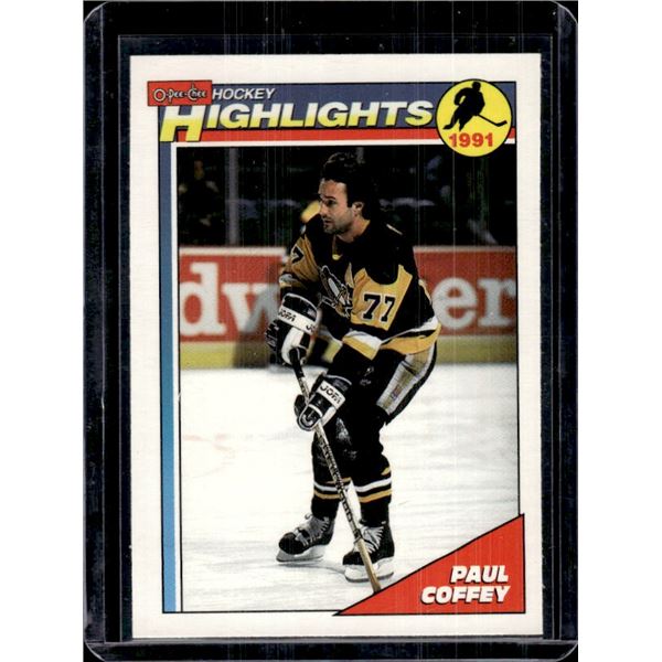 Paul Coffey 1991 O Pee Chee Hockey Highlights #504