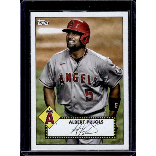 Albert Pujols 2021 Topps 52' Redux #T52-34