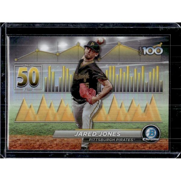 Jared Jones 2024 Bowman Top 100 Prospects #50 Card #BTP-50