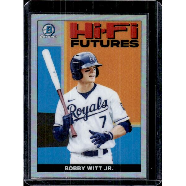 Bobby Witt Jr. 2022 Bowman Chrome Hi-Fi Futures #HIFI-5
