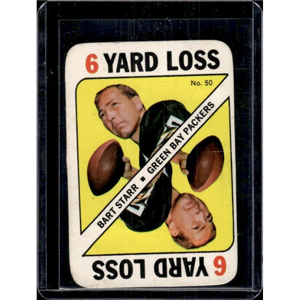 Bart Starr 1971 Topps Game Card