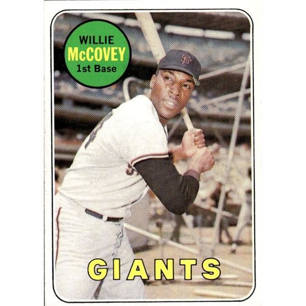 Willie McCovey 1969 Topps #440 in Very Good Condition