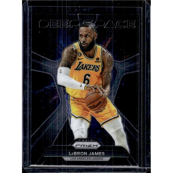LeBron James 2023-24 Panini Prizm Deep Space #7