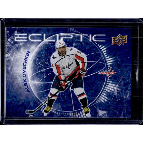Alex Ovechkin 2023-24 Upper Deck Series 2 Ecliptic Blue Sparkle #EC-2