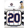 Image 1 : Pete Alonzo 2022 Topps Jersey Number Medallion Card #JNM-PA