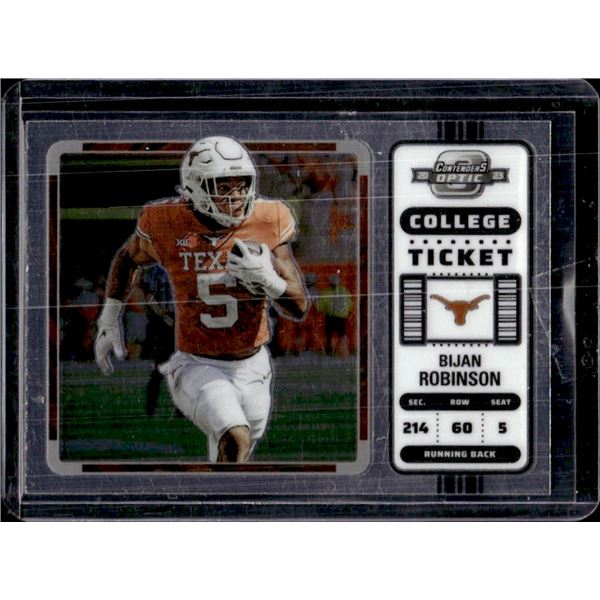 Bijan Robinson 2023 Panini Chronicles Contenders Optic Draft Picks #9