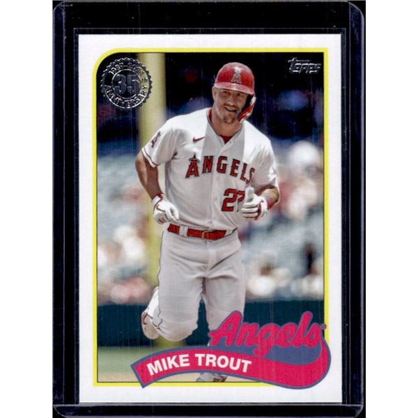 Mike Trout 2024 Topps 35th Anniversary #89B-70