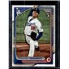 Yoshinobu Yamamoto Rookie Card 2024 Bowman Paper #36