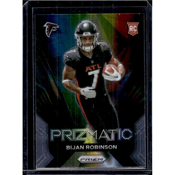 Bijan Robinson Rookie Card 2023 Panini Prizm Prizmatic #19
