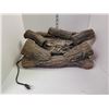 Image 1 : Mid Century | Electric Log Lamp | Decor