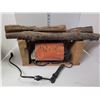 Image 2 : Mid Century | Electric Log Lamp | Decor
