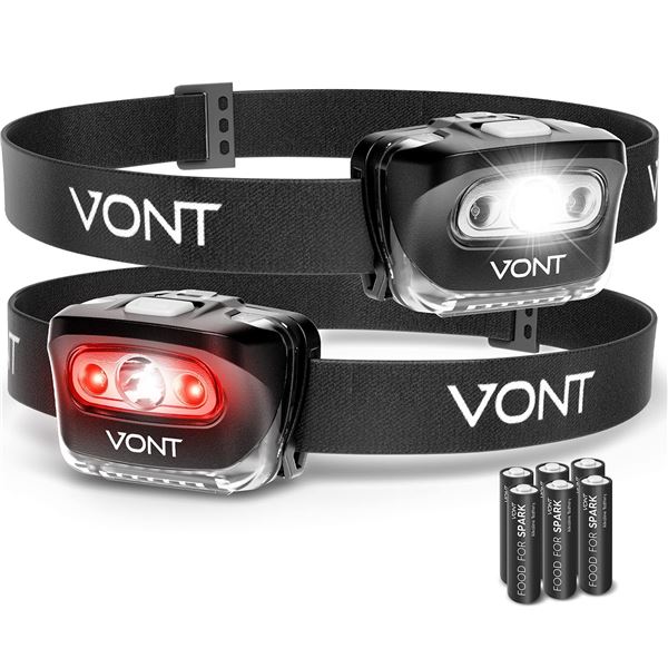 In Box | LED Headlamp | With Batteries