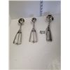 Image 1 : Lot of 3 Portion | Ice Cream | Scoops