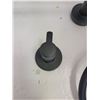 Image 3 : Bathroom Towel Accessory Set in Box | Black
