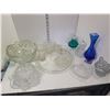 Image 1 : Large Estate Lot of Crystal Glass | Coloured Glass | +