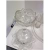 Image 2 : Large Estate Lot of Crystal Glass | Coloured Glass | +