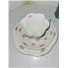 Image 7 : Tea cup with saucer and small plate (set of 3) - Made in England