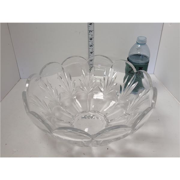 Large crystal bowl