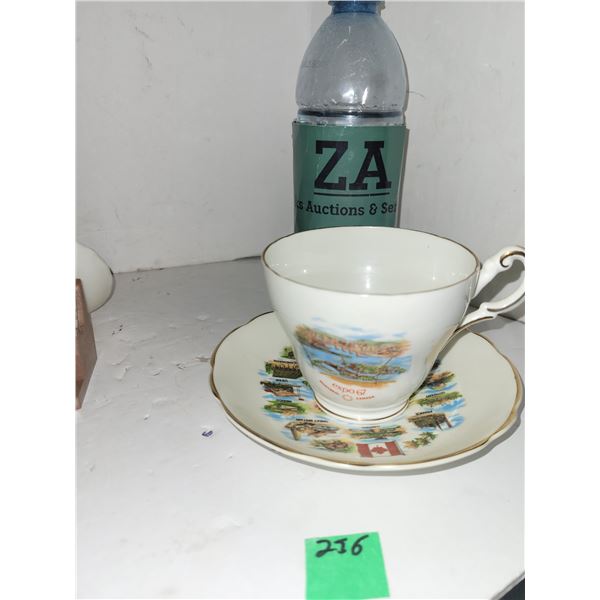 Expo 67 tea cup and saucer, (Montreal, Canada)