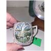 Image 3 : Tea cup and saucer on stand - Yellow Stone