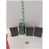 Image 2 : Set of 3 mini book ends - 1+2=3 (2) and A+B+C