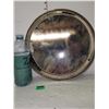 Image 1 : Silver platter - large circular
