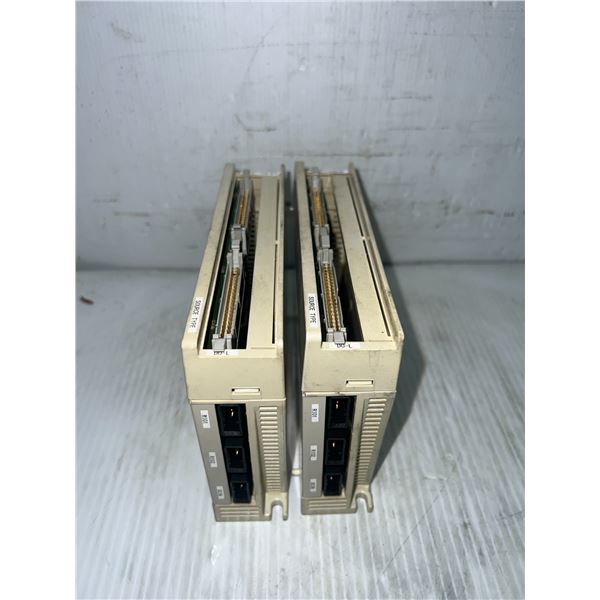 Lot of (2) Mitsubishi #FCUA-DX101 Remote I/O Units